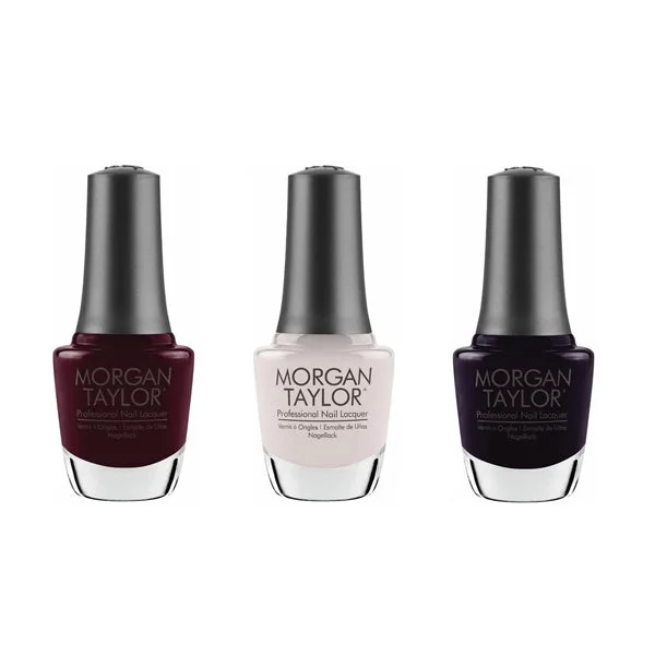 nail polish gutter bowl-Lacquer Set - Morgan Taylor Plaid Reputation Set 5