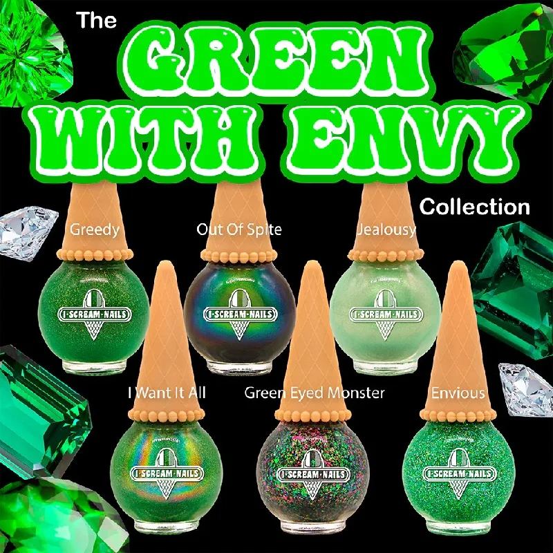 nail polish spring pool-I Scream Nails - Nail Polish - Green with Envy Collection