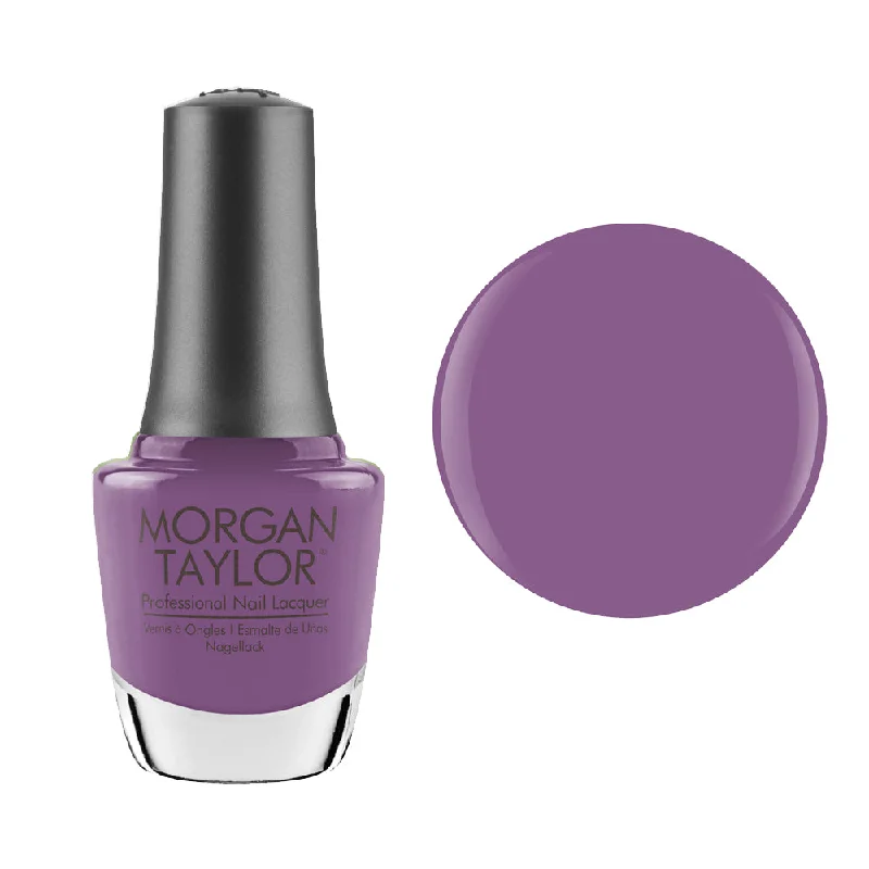 nail polish buff bolt-Morgan Taylor Nail Polish Malva - Medium Purple Creme - 15ml