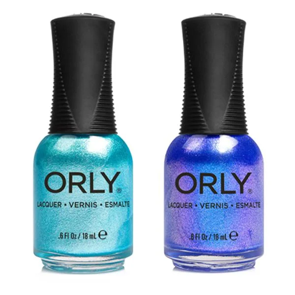 nail polish brew garnish-Orly Nail Lacquer - Written In The Stars & Serendipity