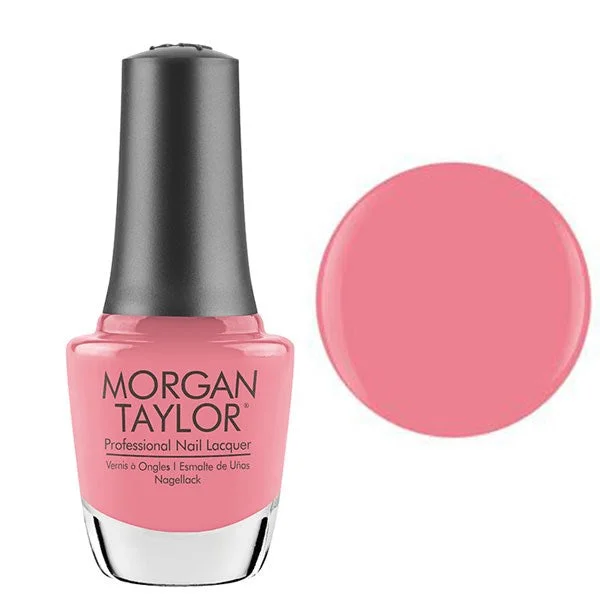 nail polish patio tree-Morgan Taylor Lacquer Nail Polish - Plant One On Me - Peony Pink Creme - 15ML