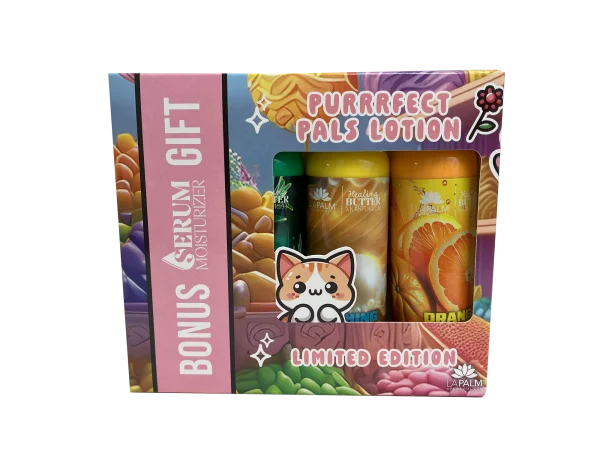 nail repair with spruce oil-PURRRFECT PALS - LAPALM HEALING BUTTER HOLIDAY SET-4 PCS/BOX