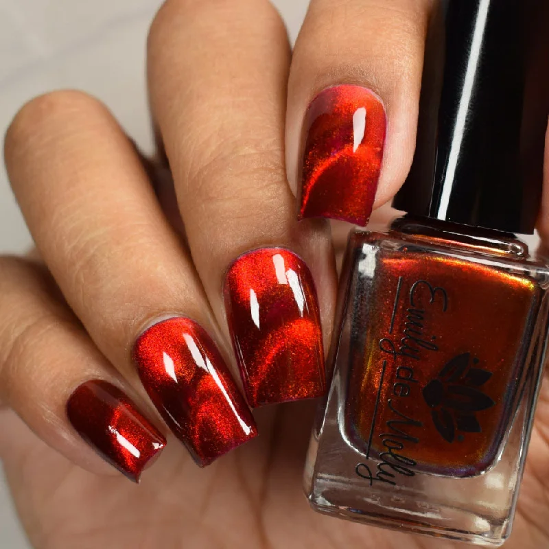 nail polish spring pool-Fiery Attraction