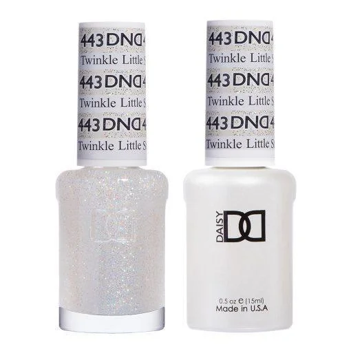 nail polish model vault-DND Gel Nail Polish Duo - 443 Twinkle Little Star