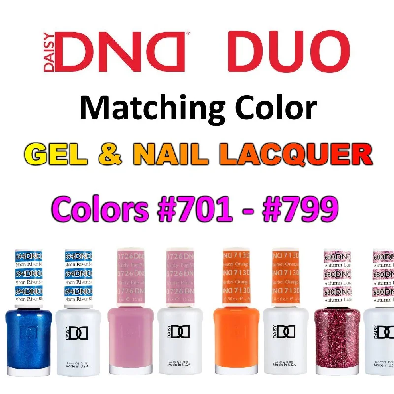 nail polish echo droplet-DND (701-799) Gel Polish & Nail Lacquer Duos