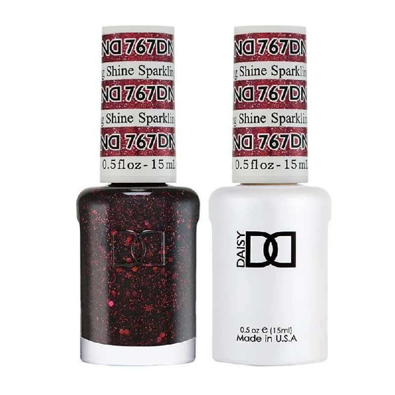 nail polish puddle waterfall-DND Gel Nail Polish Duo - 767 Sparkling Shine