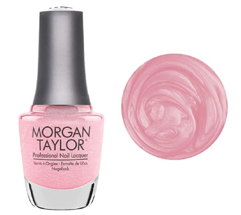 nail polish porch hedge-Morgan Taylor Lacquer Nail Polish - Taffeta Soft Pink Frost - 15ML