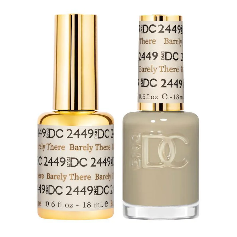 nail polish shade wave-Duo Gel - DC2449 Barely There