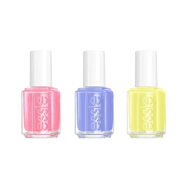 nail polish soap broom-Lacquer Set - Essie Feel The Fizzle Set 4