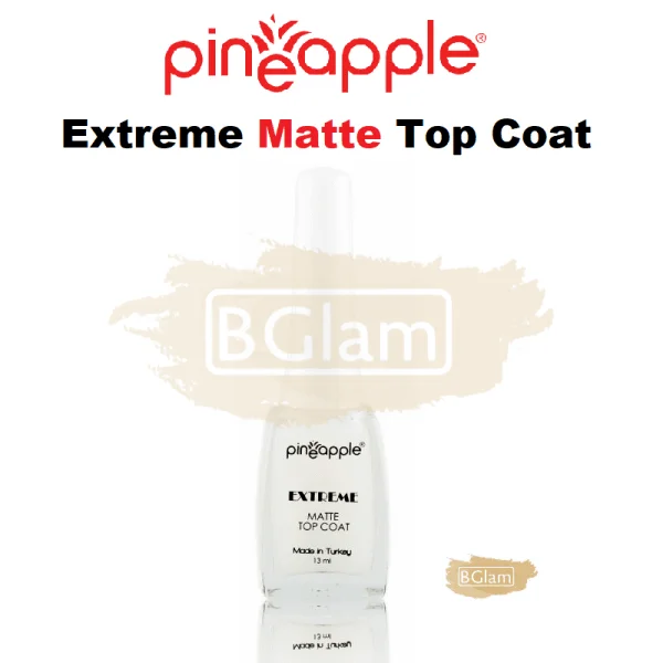 nail polish broom grind-Pineapple Nail Polish - Extreme Matte Top Coat