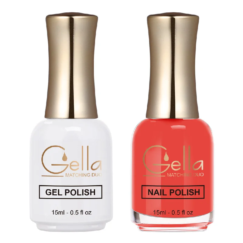 nail polish trunk ridge-Matching Duo - GN307 Brilliant Orange