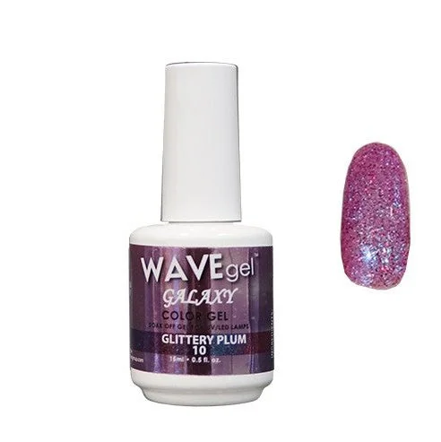 nail polish gust rainbow-Galaxy Gel Polish - 10 Glittey Plum