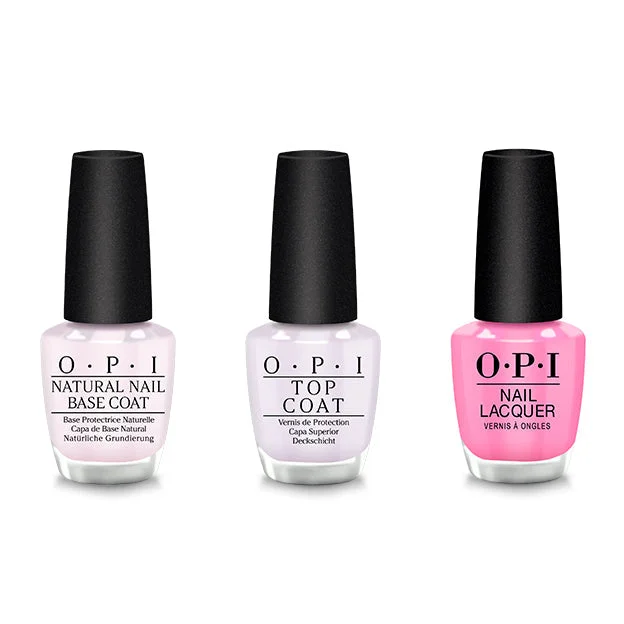 nail polish harbor lock-OPI - Nail Lacquer Combo - Base, Top & Makeout-side