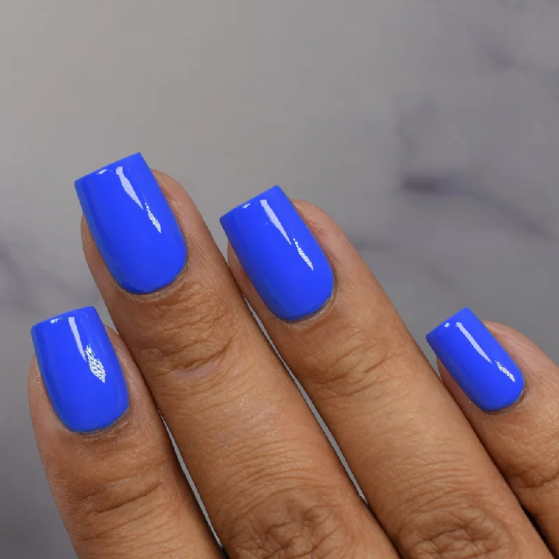 nail polish faucet bubble-Cobalt Dreams