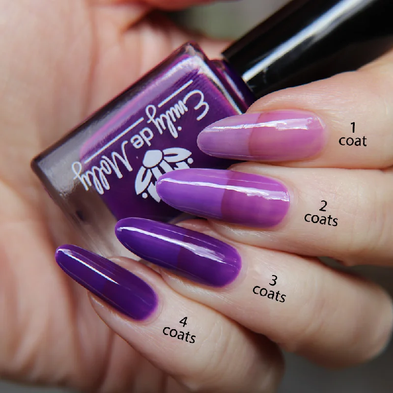 nail polish stump rafter-Sheer Tint Purple