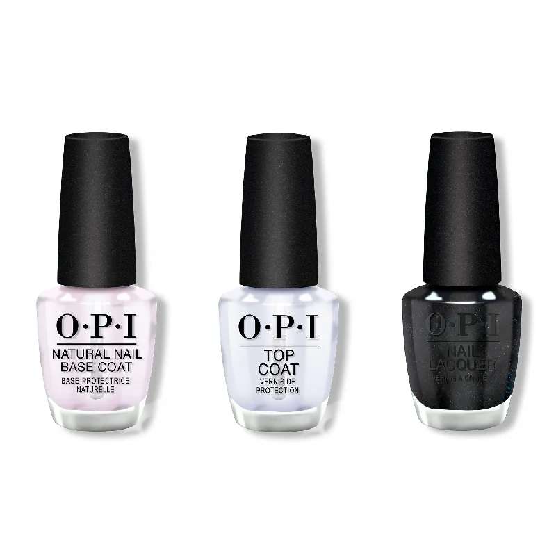 nail polish fruit grove-OPI - Nail Lacquer Combo - Base, Top & Cave The Way