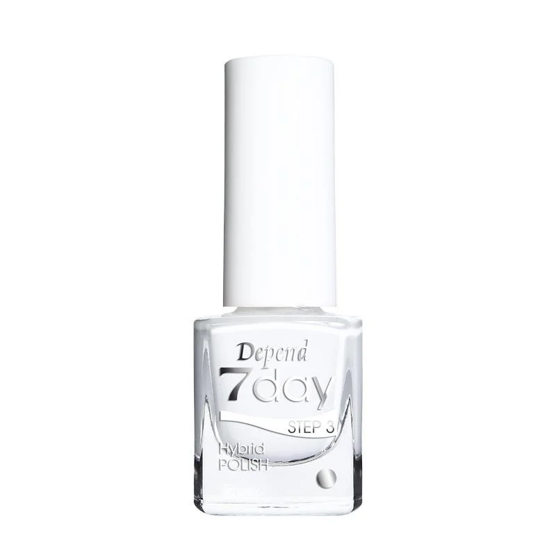 nail polish fire torch-7Day Hybridpolish Nr.7005 Pure White