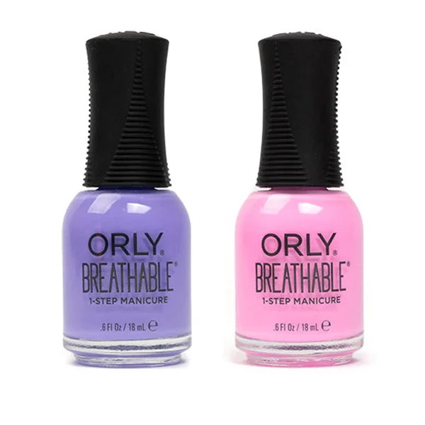 nail polish orchard vine-Orly - Breathable Combo - Don't Sweet It & Taffy To Be Here