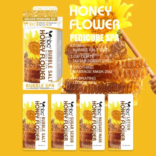 nail repair with woodsii oil-NBC Bubble Spa Honey Flower 50 pcs./case, 108 cases/pallet