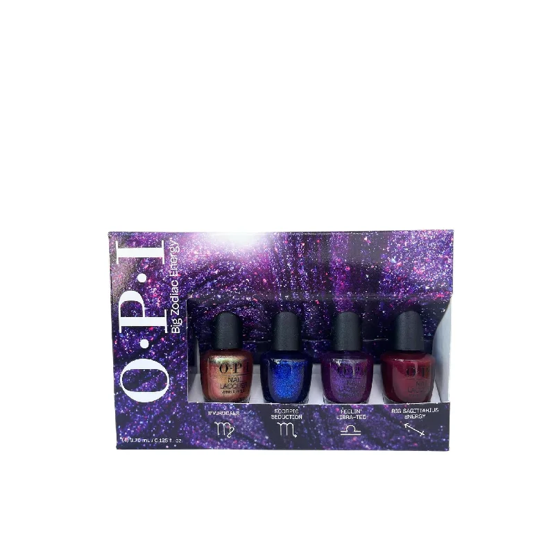 nail polish horn shaker-OPI - Nail Lacquer - Big Zodiac Energy 4pc Mini Pack