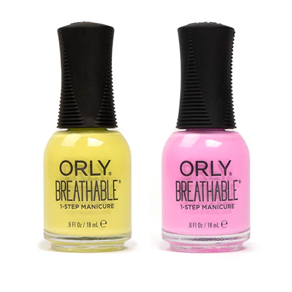 nail polish harvest berry-Orly - Breathable Combo - Sour Time To Shine & Taffy To Be Here