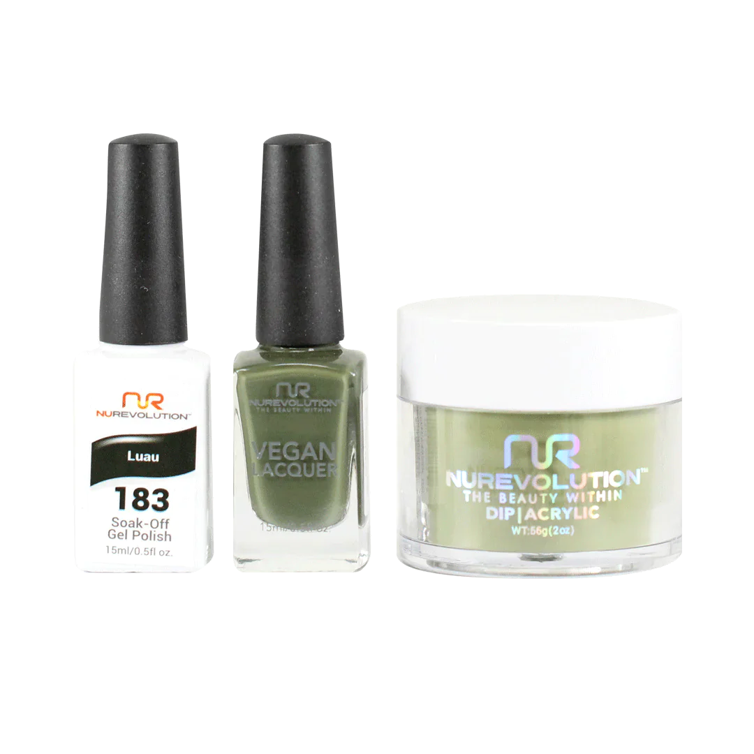 nail polish legend quest-NuRevolution Trio set 183 Luau