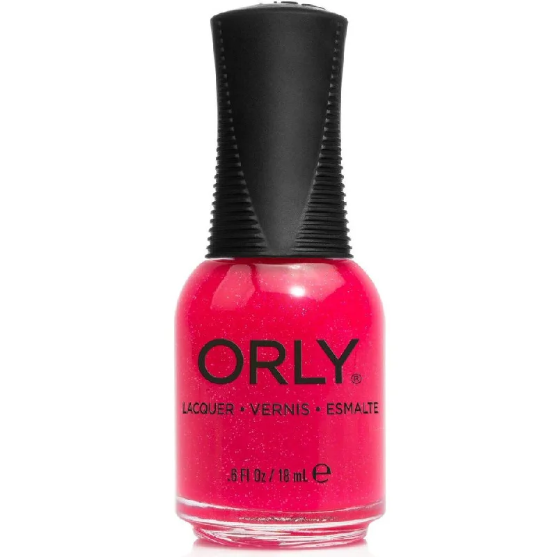 nail polish shimmer chiffon-ORLY Power Pink