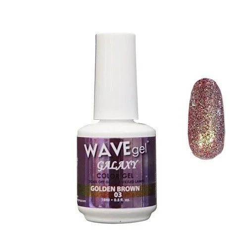 nail polish sky stain-Galaxy Gel Polish - 03 Golden Brown