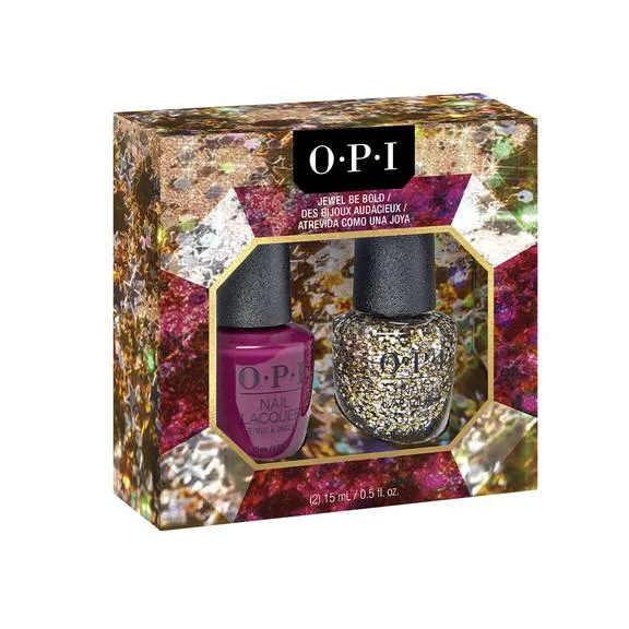 nail polish coaster chalet-OPI - Nail Lacquer - Holiday '22 Nail Lacquer Duo