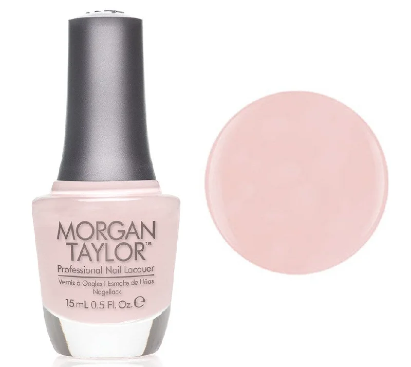 nail polish pump faucet-Morgan Taylor Lacquer Nail Polish - Simple Sheer Light Translicent Pink - 15ML