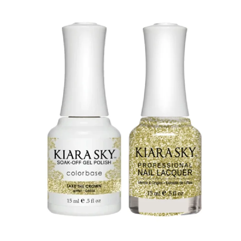 nail polish twilight flood-Kiara Sky Gel Nail Polish Duo - All-In-One - 5024 GLEAM BIG