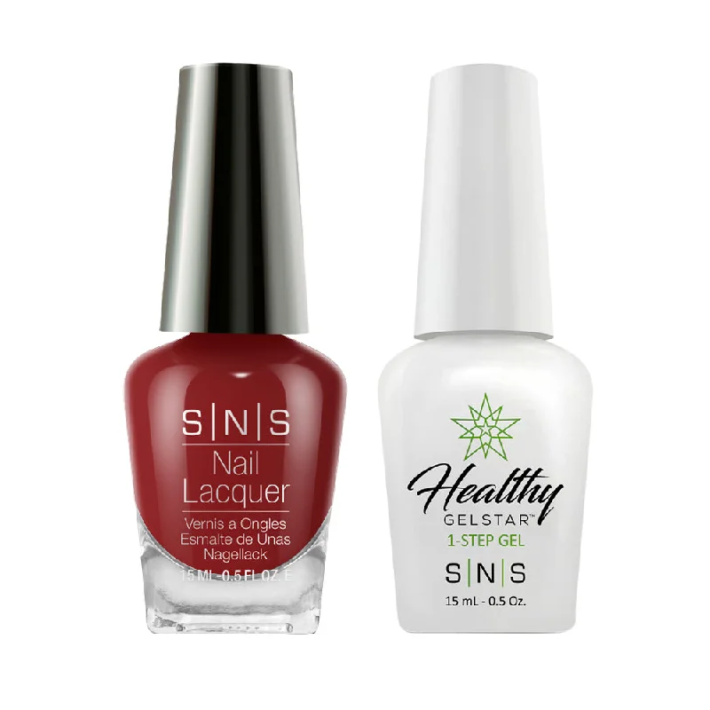 nail polish moon fog-SNS Gel Nail Polish Duo - CS07 Red Hearts of Fire