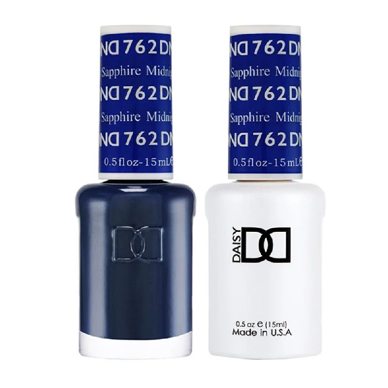 nail polish reservoir gutter-DND Gel Nail Polish Duo - 762 Midnight Sapphire