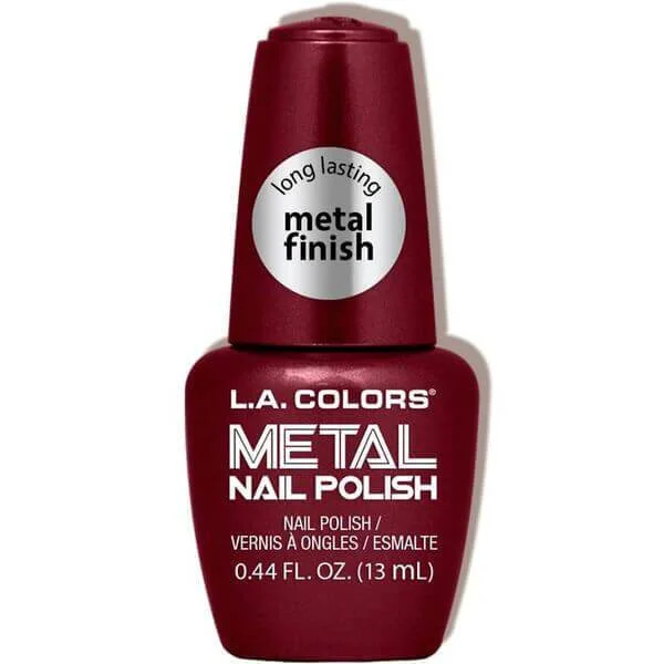 nail polish twig plank-LA Colors Metal Polish Dynasty