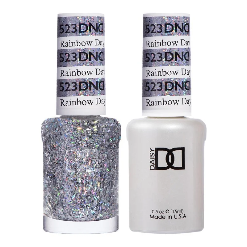 nail polish window frost-DND Gel Nail Polish Duo - 523 Rainbow Day