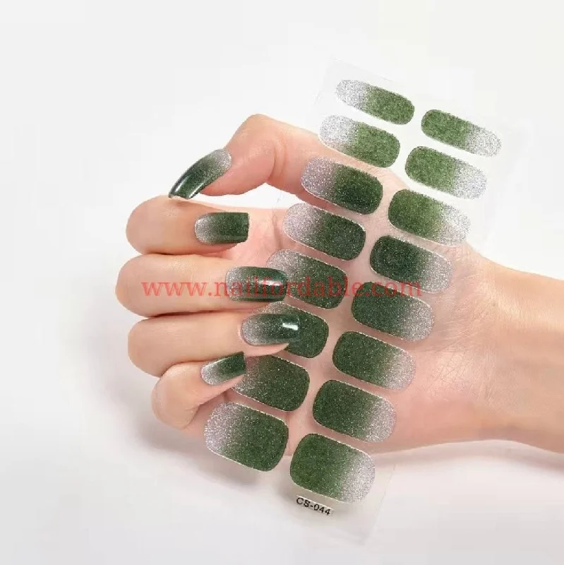 nail repair for nail repair shine innovations-Green-Silver (gradient)