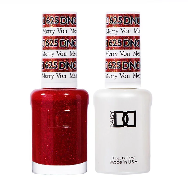 nail polish reflection splash-DND Gel Nail Polish Duo - 625 Merry Von