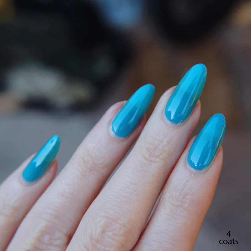 nail polish trunk ridge-Sheer Tint Blue