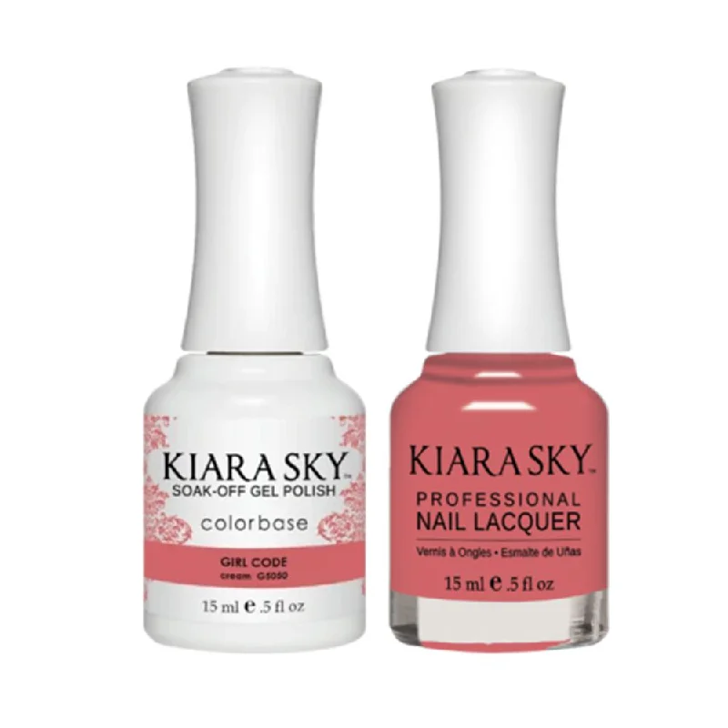 nail polish flood breeze-Kiara Sky Gel Nail Polish Duo - All-In-One - 5050 GIRL CODE