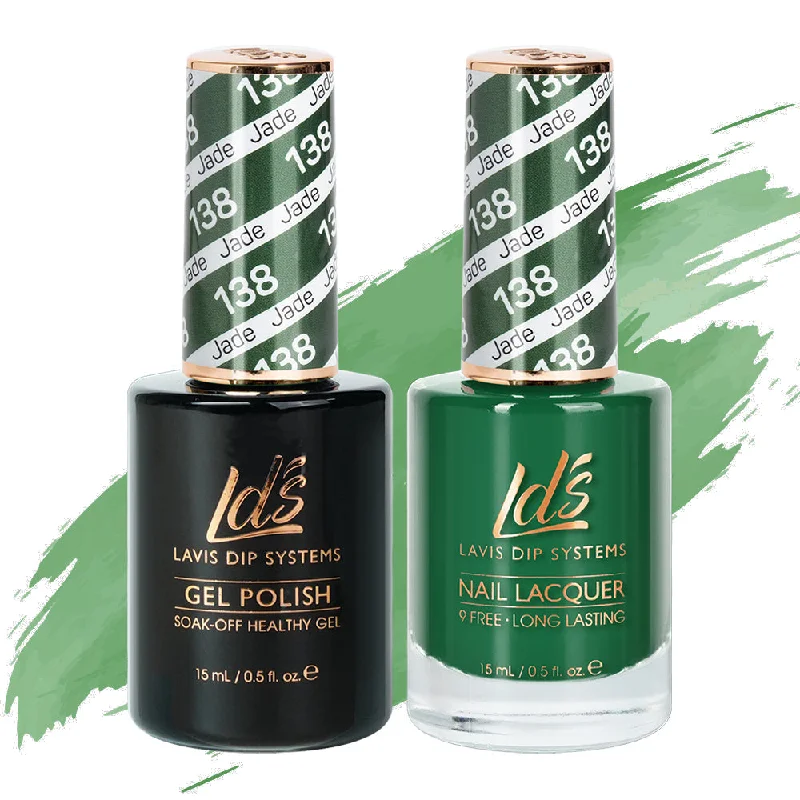 nail polish saw shed-LDS Gel Nail Polish Duo - 138 Jade