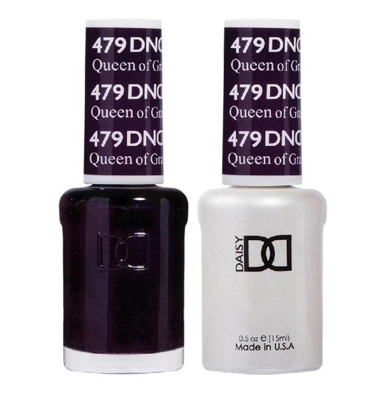 nail polish splash fountain-DND Gel Nail Polish Duo - 479 Queen of Grape