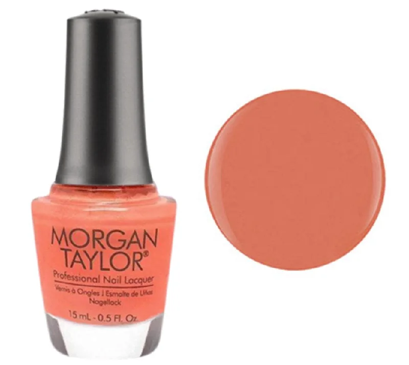 nail polish twig plank-Morgan Taylor Lacquer Nail Polish - I'm Brighter Than You Coral Neon Cre me - 15ML