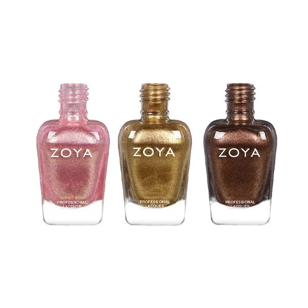 nail polish lemon pub-Zoya Metallic Dreams Collection