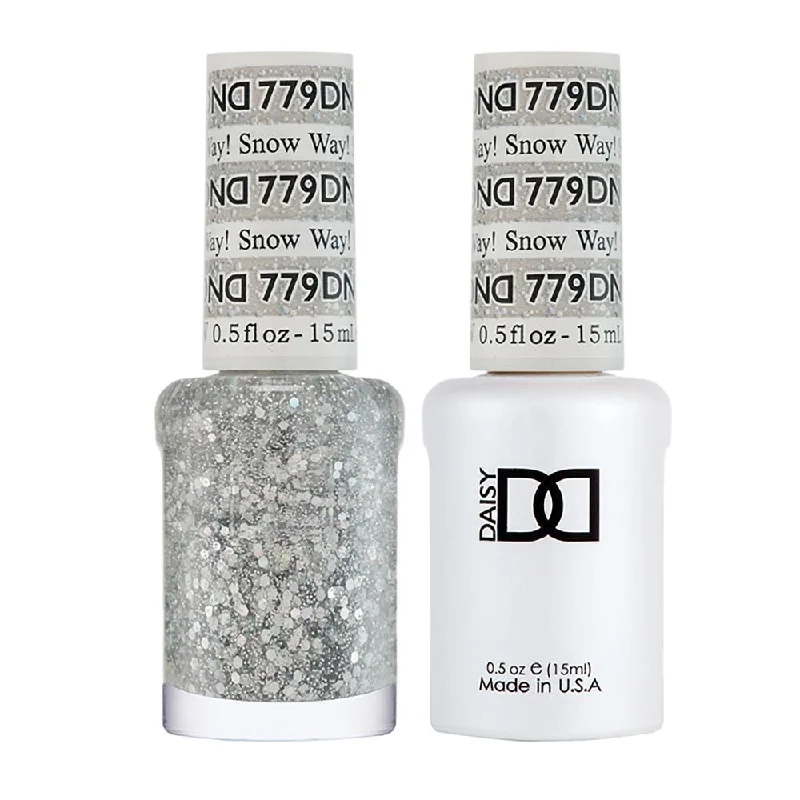 nail polish frame dome-DND Gel Nail Polish Duo - 779 Snow Way!