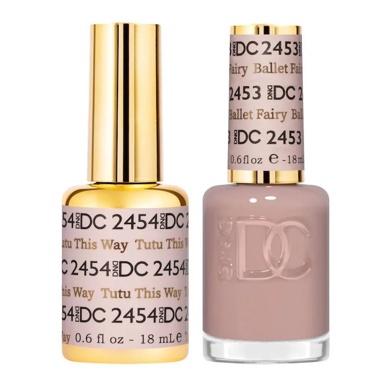 nail polish window frost-Duo Gel - DC2454 Tutu This Way