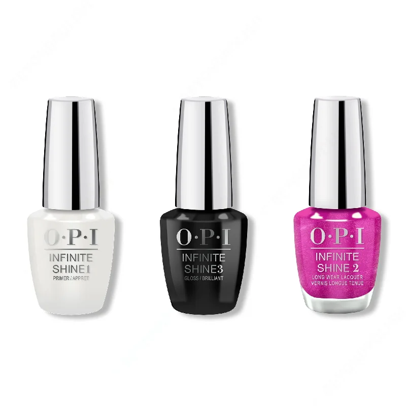 nail polish estate vintage-OPI - Infinite Shine Combo - Base, Top & Charmed, I'm Sure