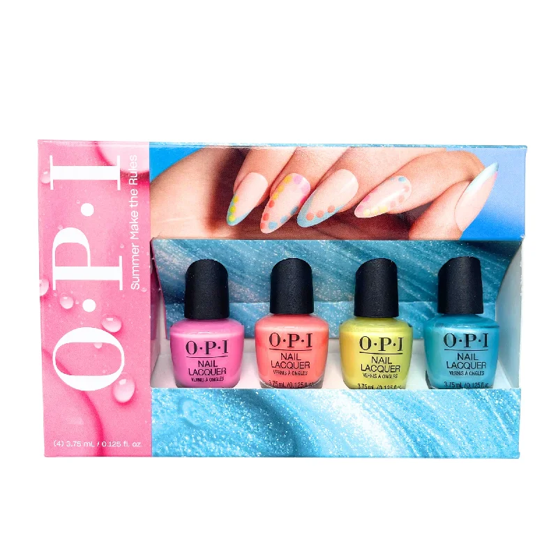 nail polish gulf quay-OPI - Nail Lacquer - Summer Make The Rules 4pc Mini Pack