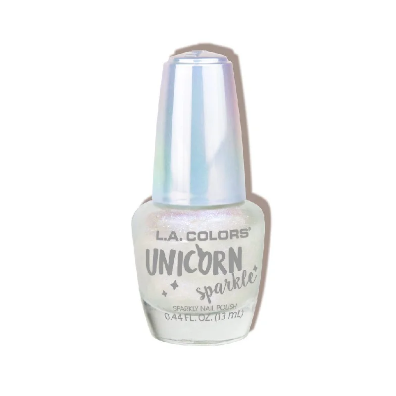 nail polish lightning pigment-LA Colors Unicorn Sparkle Nail Polish (3PC)