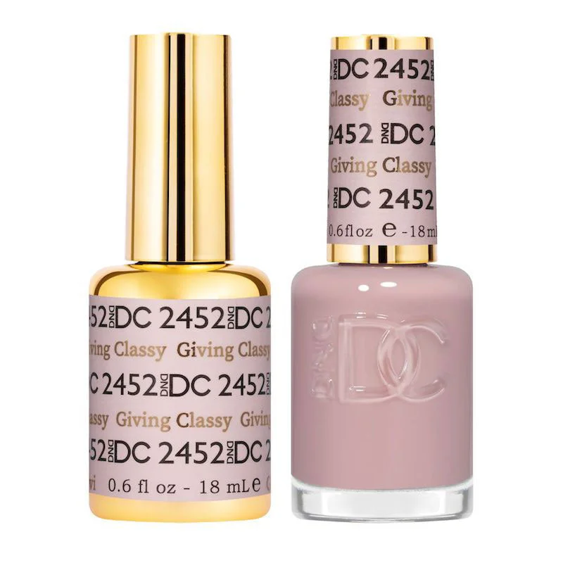 nail polish blind reflection-Duo Gel - DC2452 Giving Classy