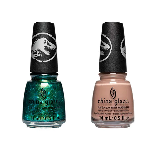 nail polish lake barrel-Lacquer Set - China Glaze Jurassic World Dominion Set 2